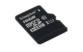 Kingston 16GB Micro SDHC card, Class 10