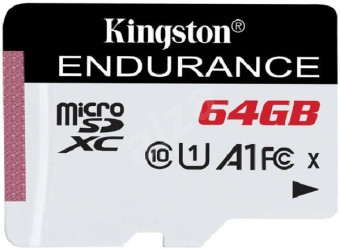Kingston 64GB microSDXC Endurance CL10 A1 95R