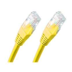 Patch kabel UTP Cat 6 2m - Žlutý