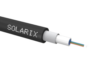 Univerzální kabel CLT Solarix 04vl 9/125 LSOH E<sub>ca</sub> černý SXKO-CLT-4-OS