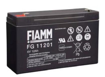 Fiamm FG11201 (6V/12,0Ah - Faston 187)