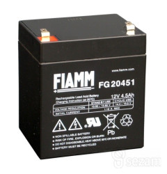 Fiamm FG20451 (12V/4,5Ah - Faston 187) SLA baterie
